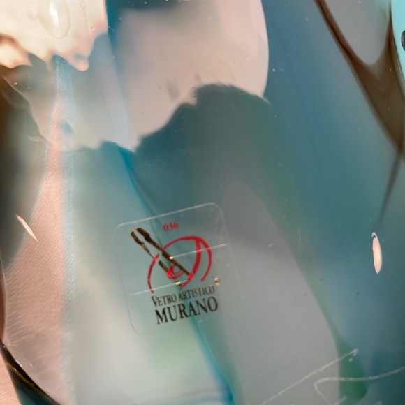 Authentic signed Sergio Costantini Murano fish sculpture. - Picture 3 of 12